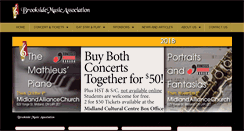 Desktop Screenshot of brooksidemusic.com